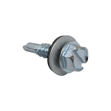 پیچ سرمته 1*14 واشردار 2/5 سانت شیروانی