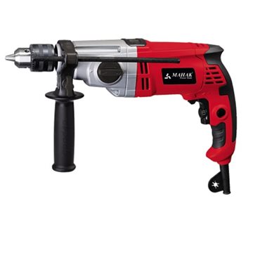 دریل چکشی 13 میلیمتر گیربکسی دور متغیر 1050 محک مدل DM-1050