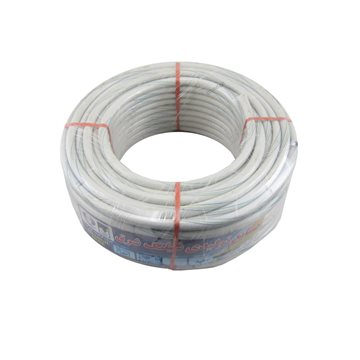 شیلنگ ( شلنگ ) گاز سایز 3/8 ( دهانه خروجی 9 میلی متر ) نخدار  شیری درجه یک شرق