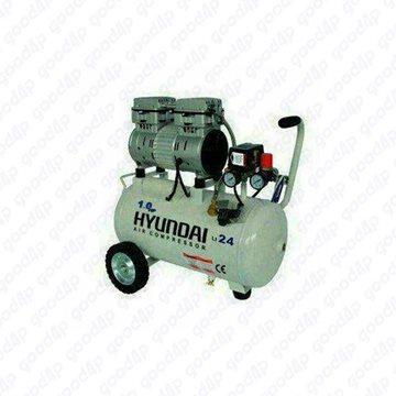 کمپرسور هوا سایلنت 10 لیتری 0/75 اسب بخار مدل AC-1075 هیوندای