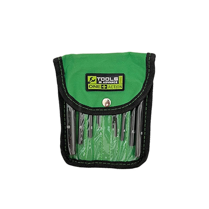 تصویر مرتبط با محصول آچار آلن شش گوش کیفی مشکی10  عددی مارک one (10ع)