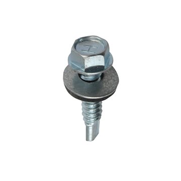 پیچ نوک مته ( سرمته ) 1/4-1*14 واشردار شیروانی طول 3 سانتی متر همرو Hamro