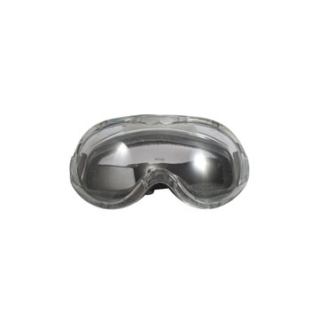 عینک برش کاری ( برشکاری ) و سنگ زنی ژله ای ( گاگل ) سفید دارای لنز ضد بخار مدل ابردار ATBM توتاص
