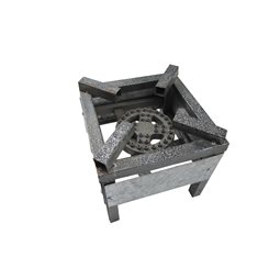تصویر مرتبط با محصول اجاق گاز تک قطر شعله 20*20 پروفیلی ابعاد 30*30