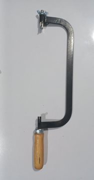 کمان اره بدون تیغ اره دسته چوبی