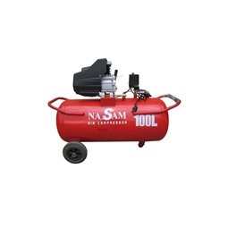 تصویر مرتبط با محصول کمپرسور ( پمپ ) باد ( هوا ) خوابیده کوبله 100 لیتری مدل RC-1100نسام NASAM