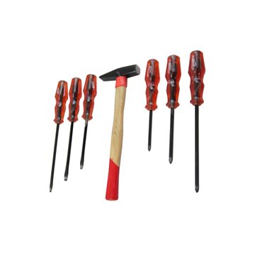سری پیچ گوشتی ضربه خور 6 عددی