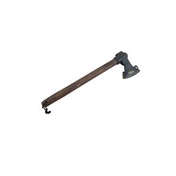 تصویر مرتبط با محصول تبر کوچک فولادی دسته چنار 600 گرمی دارای کاور محافظ تیغه ایبن eben