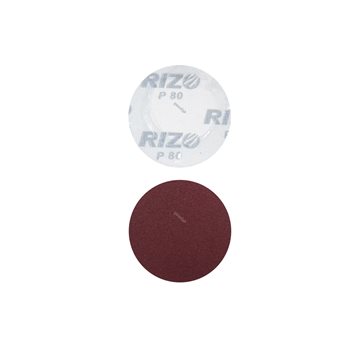 سنباده دیسکی پشت کرکی اکسید قرمز قطر 115 ( مینی ) ریزو RIZO مش 80