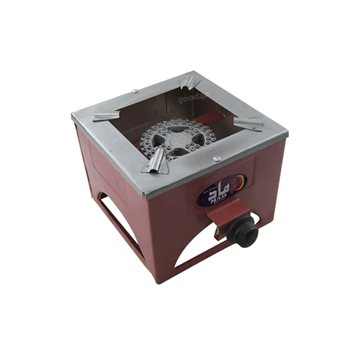 اجاق گاز تک شعله 25 * 25 مادگاز ورق آهنی