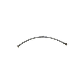 شیلنگ ( شلنگ ) حصیری رابط ( پیسوار ) یک سر رزوه رو یک سر مهره 1/2 استيل 50 سانتی متر هانه