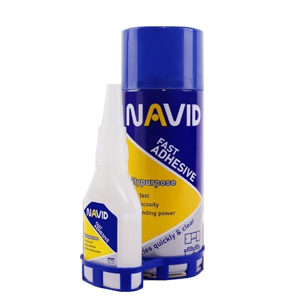 تصویر مرتبط با محصول چسب 123 برند نوید 400 ميلي لیتر