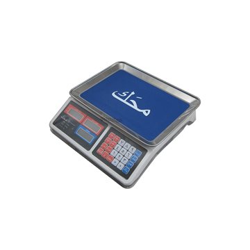 ترازو ( باسکول ) دیجیتال شارژی 40 کیلوگرم دوطرف صفحه نمایش ( دقت 2 گرم ) چینی محک