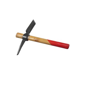 تیشه برقکاری ( نوک تیز ) دو سر دسته چوبی اسپاد M-tools