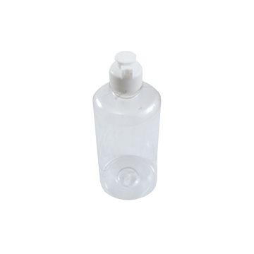 ظرف پلاستیکی (محلول) شفاف بدون اسپری 500 سی سی با درب فیلیپ ام آر تی MRT