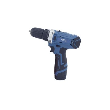 دریل شارژی 12 ولت چکشی  NEC با کیف BMC و باطری اضافه مدل 1812