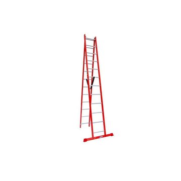 نردبان مخابراتی 6 متری دو تکه  22 پله مدل تک صنعت آلوم پارس